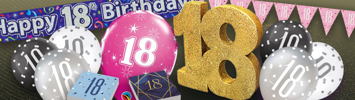 18th Birthday | Party Supplies | Party Save Smile